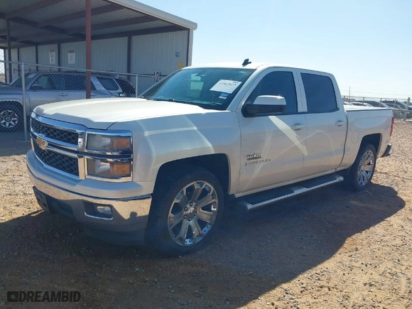 2014 Chevrolet Silverado 1500 LT with VIN 3GCPCREC4EG115927, listed as a IAAI auction lot 41862827 with 115,617 mi miles. Bid and sale history available at carsss.com. Image 2.