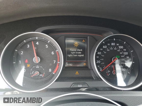 2018 Volkswagen Golf GTI S with VIN 3VW447AU4JM289010, listed as a Copart auction lot 55684894 with 79,182 mi miles and Salvage Title. Bid and sale history available at carsss.com. Image 9.