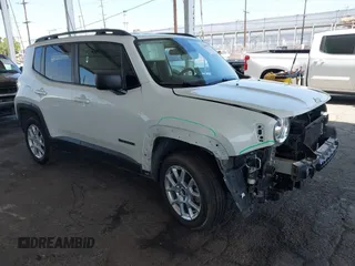2022 Jeep Renegade Latitude with VIN ZACNJDB17NPN57213, listed as a IAAI auction lot 42546610 with 66,403 mi miles and . Bid and sale history available at DreamBid. Image 1.