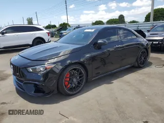 2021 Mercedes-Benz CLA 45 AMG z VIN W1K5J5DB2MN162304, wystawiony jako Copart lot #57717765 z przebiegiem 36 101 mil mil oraz Szkoda całkowita • Salvage title. Historia ofert i sprzedaży dostępna na DreamBid. Obrazek 1.