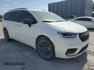 2023 Chrysler Pacifica Limited with VIN 2C4RC3GG7PR593178, listed as a Copart auction lot 54371325 with 44,633 mi miles and Salvage title. Bid and sale history available at DreamBid. Image 4.