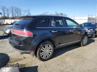 2010 Lincoln MKX with VIN 2LMDJ8JC2ABJ35213, listed as a Copart auction lot 88647795 with 178,367 mi miles and Salvage Title. Bid and sale history available at carsss.com. Image 3.