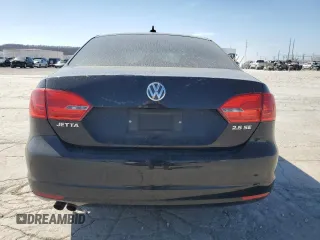 2011 Volkswagen Jetta Sedan SE w/Convenience & Sunroof PZEV with VIN 3VWDZ7AJ7BM345398, listed as a Copart auction lot 48942375 with 141,882 mi miles and Salvage Title. Bid and sale history available at carsss.com. Image 6.