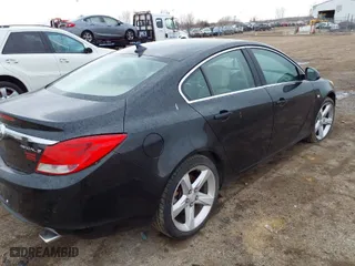 2011 Buick Regal CXL Turbo TO2 with VIN W04GW5EV6B1071368, listed as a IAAI auction lot 41685245 with 144,009 mi miles. Bid and sale history available at carsss.com. Image 4.