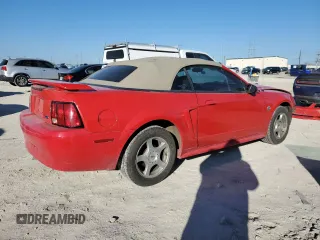 2004 Ford Mustang Deluxe with VIN 1FAFP444X4F126207, listed as a Copart auction lot 85910694 with 130,524 mi miles and Salvage Title. Bid and sale history available at carsss.com. Image 3.