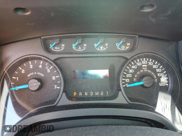 2013 Ford F-150 XL с VIN 1FTFX1EF0DFC95791, выставлен на аукционе Copart как лот 62313955 с пробегом 93 416 миль миль и Списание • Salvage title. История ставок и продаж доступна на DreamBid. Изображение 9.