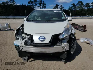 2016 Nissan LEAF S with VIN 1N4BZ0CP8GC309303, listed as a Copart auction lot 71100714 with 35,129 mi miles and Salvage Title. Bid and sale history available at carsss.com. Image 5.