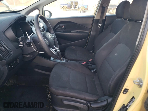 2016 Kia Rio LX with VIN KNADM4A31G6544890, listed as a Copart auction lot 48296555 with 125,169 mi miles and Salvage Title. Bid and sale history available at carsss.com. Image 7.