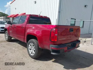 2021 Chevrolet Colorado 2WD LT with VIN 1GCGSCEN2M1125953, listed as a IAAI auction lot 42508823 with 106,215 mi miles and . Bid and sale history available at DreamBid. Image 3.