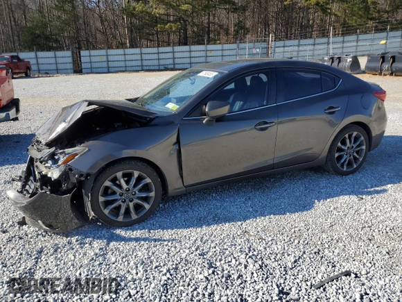 2015 Mazda 3 S Touring with VIN JM1BM1V36F1219697, listed as a Copart auction lot 87500465 with 152,030 mi miles and Salvage Title. Bid and sale history available at DreamBid. Image 1.