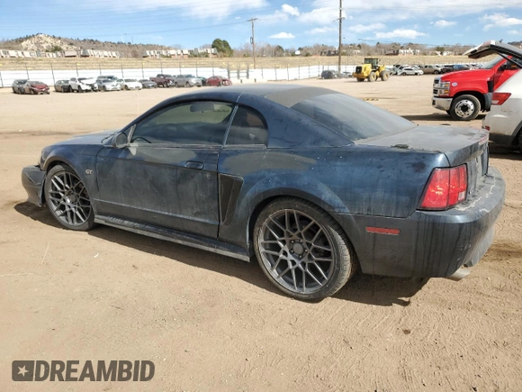 2000 Ford Mustang GT with VIN 1FAFP42X1YF257271, listed as a Copart auction lot 47665405 with 120,547 mi miles and Salvage Title. Bid and sale history available at carsss.com. Image 2.