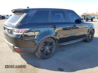 2016 Land Rover Range Rover Sport HSE with VIN SALWR2VF0GA570442, listed as a Copart auction lot 42490245 with 46,375 mi miles and Clean Title. Bid and sale history available at DreamBid. Image 3.