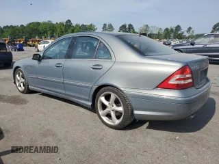 2006 Mercedes-Benz C 230 Sport with VIN WDBRF52H56F782614, listed as a Copart auction lot 53554835 with 134,287 mi miles and Salvage title. Bid and sale history available at DreamBid. Image 2.