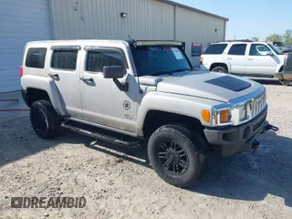 2006 Hummer H3 with VIN 5GTDN136X68328716, listed as a IAAI auction lot 41928008 with 216,569 mi miles. Bid and sale history available at carsss.com. Image 1.