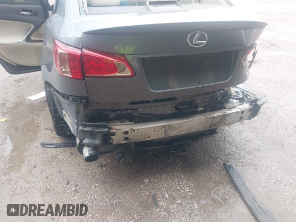 2012 Lexus IS 250 with VIN JTHBF5C23C5172224, listed as a IAAI auction lot 42143030 with Not provided miles and . Bid and sale history available at DreamBid. Image 6.