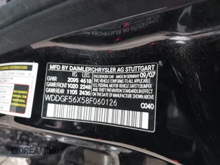 2008 Mercedes-Benz C 350 Sport with VIN WDDGF56X58F060126, listed as a IAAI auction lot 41615616 with 166,188 mi miles and . Bid and sale history available at DreamBid. Image 9.