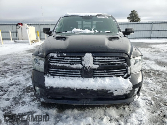 2015 Ram 1500 Sport with VIN 1C6RR7MT9FS780014, listed as a Copart auction lot 86001184 with 106,162 mi miles and Salvage title. Bid and sale history available at DreamBid. Image 5.