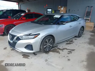 2022 Nissan Maxima SV with VIN 1N4AA6CV2NC504895, listed as a IAAI auction lot 42304681 with 35,818 mi miles and . Bid and sale history available at DreamBid. Image 2.