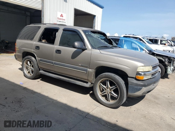 2003 Chevrolet Tahoe LS with VIN 1GNEC13Z73J108781, listed as a Copart auction lot 59370715 with Not provided miles and Salvage title. Bid and sale history available at DreamBid. Image 4.