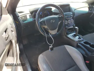 2013 Hyundai Genesis Coupe 2.0T with VIN KMHHT6KD8DU083460, listed as a Copart auction lot 57957635 with 166,354 mi miles and Salvage title. Bid and sale history available at DreamBid. Image 8.