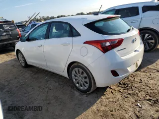 2017 Hyundai Elantra GT with VIN KMHD35LH1HU368999, listed as a Copart auction lot 72792634 with 0 mi miles and Salvage Title. Bid and sale history available at carsss.com. Image 2.