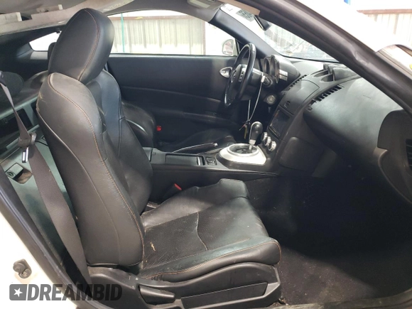 2007 Nissan 350Z Touring with VIN JN1BZ34D17M505435, listed as a Copart auction lot 52985465 with 77,382 mi miles and Salvage Title. Bid and sale history available at carsss.com. Image 10.
