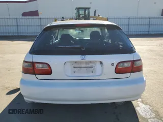 1992 Honda Civic z VIN 2HGEH2451NH530305, wystawiony jako Copart lot #41445345 z przebiegiem 219 951 mil mil oraz Szkoda całkowita • Salvage title. Historia ofert i sprzedaży dostępna na DreamBid. Obrazek 6.