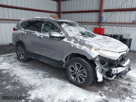 2022 Honda CR-V EX-L with VIN 2HKRW2H80NH616173, listed as a IAAI auction lot 41203726 with 19,429 mi miles. Bid and sale history available at carsss.com. Image 1.