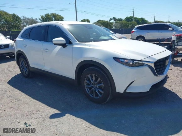 2020 Mazda CX-9 Touring with VIN JM3TCACY6L0403584, listed as a IAAI auction lot 41784589 with 55,328 mi miles. Bid and sale history available at carsss.com. Image 1.