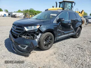 2018 Ford Edge SEL with VIN 2FMPK4J82JBB47176, listed as a Copart auction lot 55318775 with 66,847 mi miles and Salvage Title. Bid and sale history available at carsss.com. Image 1.