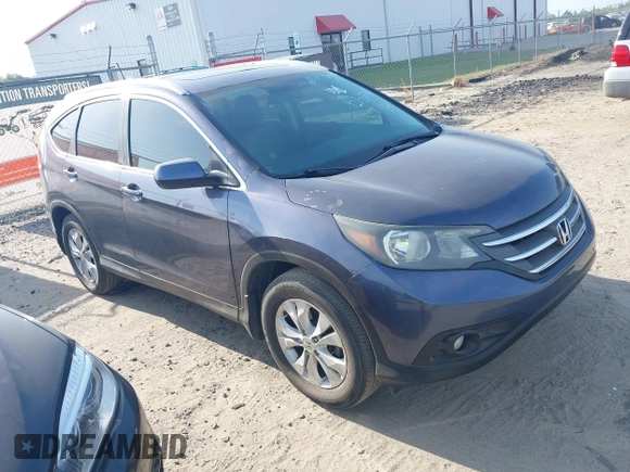 2013 Honda CR-V EX-L with VIN 2HKRM3H78DH505680, listed as a IAAI auction lot 42101780 with 201,721 mi miles and . Bid and sale history available at DreamBid. Image 1.