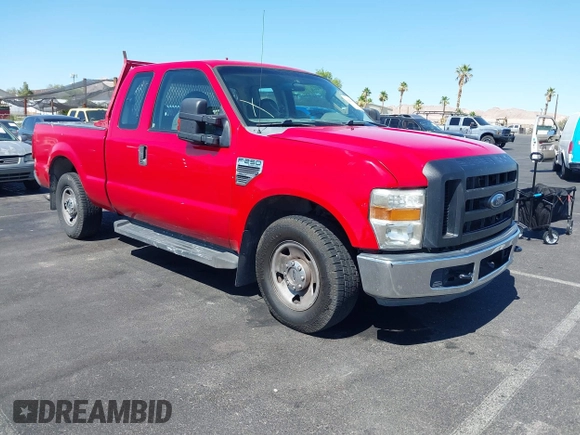 2008 Ford F-250 XL with VIN 1FTNX20558EC07054, listed as a IAAI auction lot 42521159 with 307,228 mi miles and . Bid and sale history available at DreamBid. Image 1.