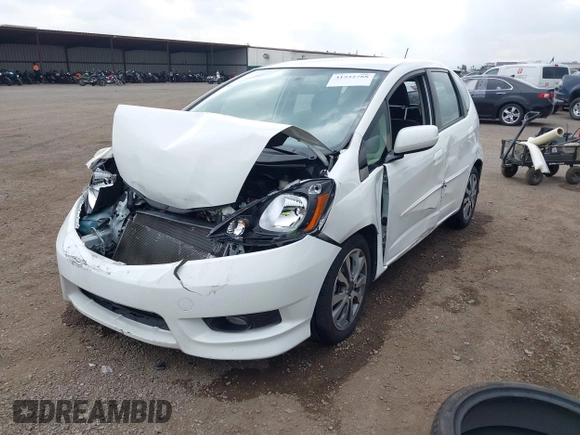 2012 Honda Fit Sport with VIN JHMGE8H59CC001907, listed as a IAAI auction lot 41532788 with 75,917 mi miles. Bid and sale history available at carsss.com. Image 17.
