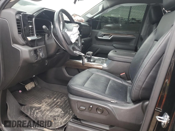 2022 Chevrolet Silverado 1500 LT with VIN 2GCPACED0N1505623, listed as a Copart auction lot 42452965 with 48,485 mi miles and Salvage Title. Bid and sale history available at carsss.com. Image 7.