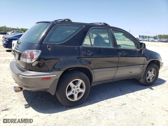 2002 Lexus RX 300 with VIN JTJGF10U520124559, listed as a Copart auction lot 52139945 with 185,000 mi miles and Clean Title. Bid and sale history available at carsss.com. Image 3.
