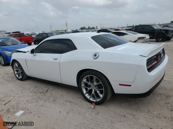 2022 Dodge Challenger GT with VIN 2C3CDZJG0NH131776, listed as a Copart auction lot 51978545 with 63,313 mi miles and Salvage Title. Bid and sale history available at carsss.com. Image 2.