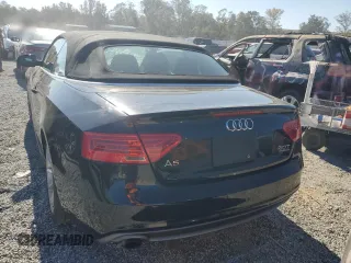 2016 Audi A5 Premium with VIN WAUD2AFHXGN005747, listed as a Copart auction lot 75031624 with 49,068 mi miles and Salvage title. Bid and sale history available at DreamBid. Image 6.