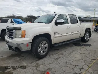 2012 GMC Sierra 1500 SLE with VIN 3GTP1VE07CG151368, listed as a Copart auction lot 51736195 with 173,536 mi miles and Clean title. Bid and sale history available at DreamBid. Image 1.