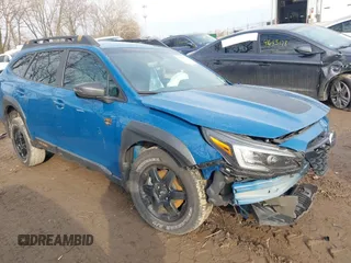2022 Subaru Outback Wilderness with VIN 4S4BTGSD0N3269111, listed as a IAAI auction lot 41675756 with 17,046 mi miles and . Bid and sale history available at DreamBid. Image 1.