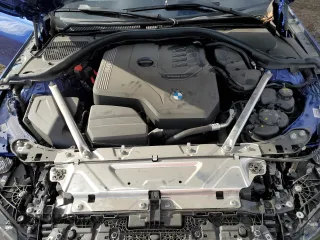 2023 BMW 4 Series 430i xDrive z VIN WBA73AP01PCL59557, wystawiony jako Copart lot #76059444 z przebiegiem 16 782 mil mil oraz Szkoda całkowita • Salvage title. Historia ofert i sprzedaży dostępna na DreamBid. Obrazek 11.