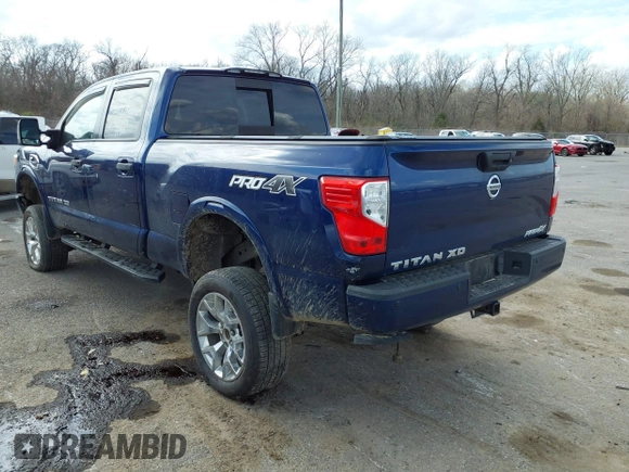 2017 Nissan Titan Pro-4X z VIN 1N6BA1F45HN519305, wystawiony jako IAAI lot #41689197 z przebiegiem 116 562 mil mil oraz . Historia ofert i sprzedaży dostępna na DreamBid. Obrazek 3.
