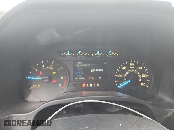 2018 Ford F-150 XL with VIN 1FTMF1E56JKE30616, listed as a Copart auction lot 53799915 with 62,748 mi miles and Salvage Title. Bid and sale history available at carsss.com. Image 9.