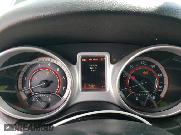 2017 Dodge Journey GT z VIN 3C4PDDEG7HT596609, wystawiony jako Copart lot #56644475 z przebiegiem 55 439 mil mil oraz Szkoda całkowita • Salvage title. Historia ofert i sprzedaży dostępna na DreamBid. Obrazek 9.