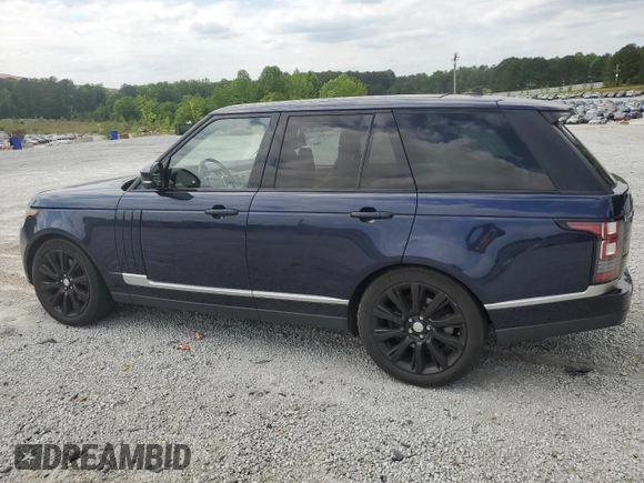 2016 Land Rover Range Rover z VIN SALGR2PF4GA288399, wystawiony jako Copart lot #54561645 z przebiegiem 79 917 mil mil oraz Tytuł czysty. Historia ofert i sprzedaży dostępna na DreamBid. Obrazek 2.
