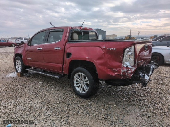 2017 GMC Canyon 4WD SLT with VIN 1GTG6DEN8H1292544, listed as a Copart auction lot 89187055 with 64,886 mi miles and Salvage Title. Bid and sale history available at carsss.com. Image 2.