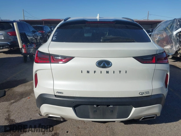 2023 Infiniti QX55 Luxe z VIN 3PCAJ5JR7PF109627, wystawiony jako IAAI lot #41213605 z przebiegiem 16 561 mil mil oraz . Historia ofert i sprzedaży dostępna na DreamBid. Obrazek 16.