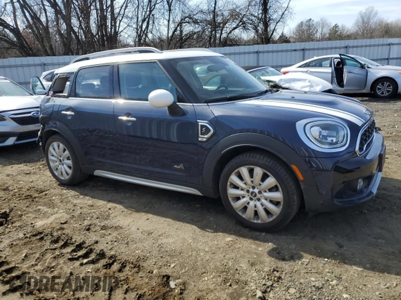 2018 MINI Countryman Cooper S with VIN WMZYT5C34J3E62254, listed as a Copart auction lot 45371305 with 25,475 mi miles and Salvage title. Bid and sale history available at DreamBid. Image 4.