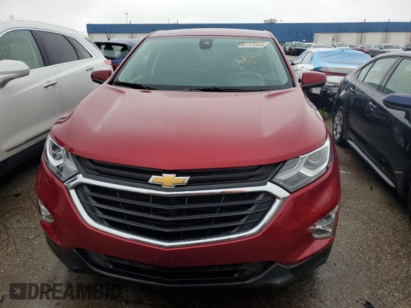 2021 Chevrolet Equinox LT with VIN 3GNAXKEVXML341566, listed as a Copart auction lot 55993335 with 25,266 mi miles and Clean Title. Bid and sale history available at DreamBid. Image 5.