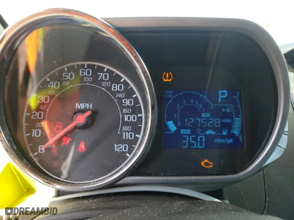 2013 Chevrolet Spark LT with VIN KL8CD6S93DC585718, listed as a Copart auction lot 80336884 with 127,528 mi miles and Salvage Title. Bid and sale history available at carsss.com. Image 9.