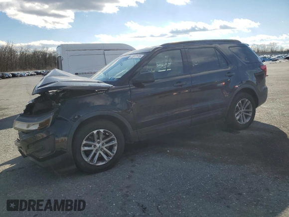 2016 Ford Explorer with VIN 1FM5K7BHXGGD33234, listed as a Copart auction lot 43877115 with 131,640 mi miles and Salvage title. Bid and sale history available at DreamBid. Image 1.